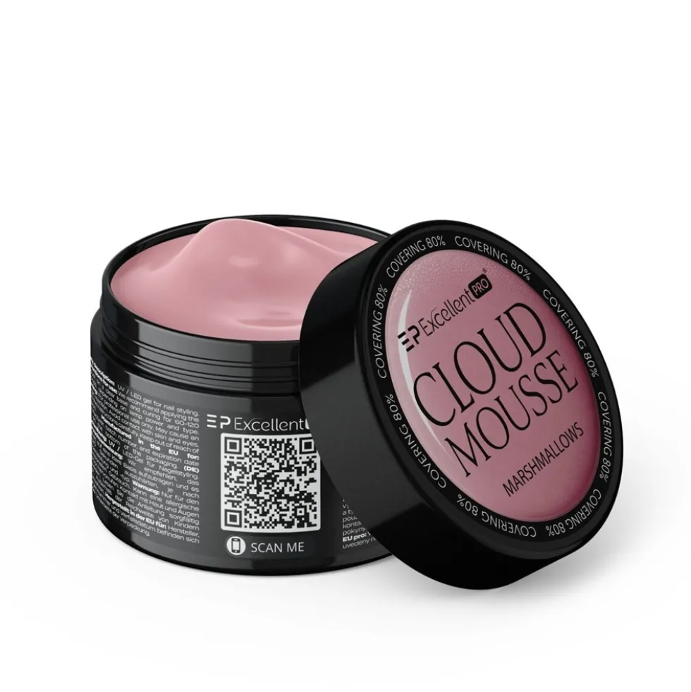 Excellent PRO Cloud Mousse żel budujący Marshmallows 50g