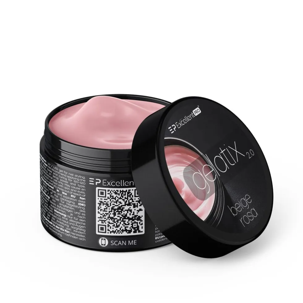 Excellent PRO Gelatix 2.0 żel budujący Beige Rosa 15g