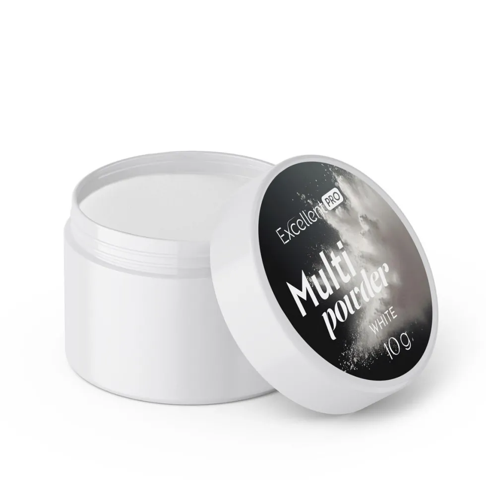 Excellent PRO Multi Powder proszek akrylowy White 10g