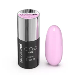 Excellent PRO One Coat Speed Base kryjąca baza hybrydowa Pink Creamy 7g