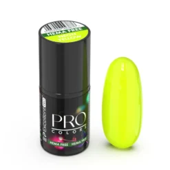Excellent PRO Pro Colors Hema Free lakier hybrydowy 26 Neon Yellow 7g