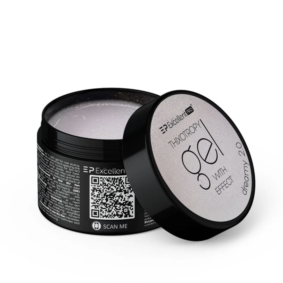 Excellent PRO Thixotropy Gel With Effect żel budujący Dreamy 2.0 50g