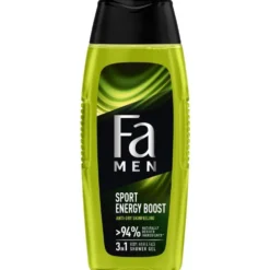 Fa Men Sport Energy Boost żel pod prysznic z formułą 3w1 o zapachu guarany i żeń-szenia 400ml