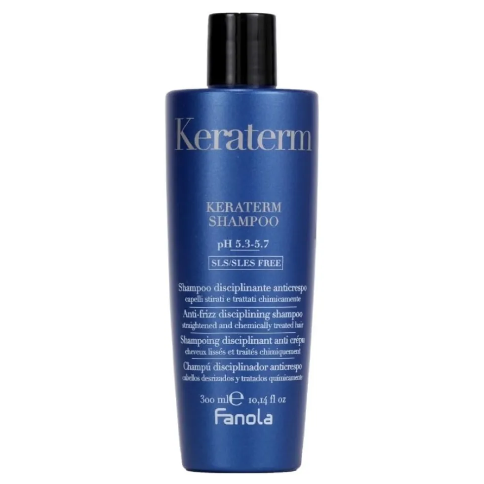 Fanola Keraterm Shampoo dyscyplinujący szampon z keratyną do włosów puszących się 300ml