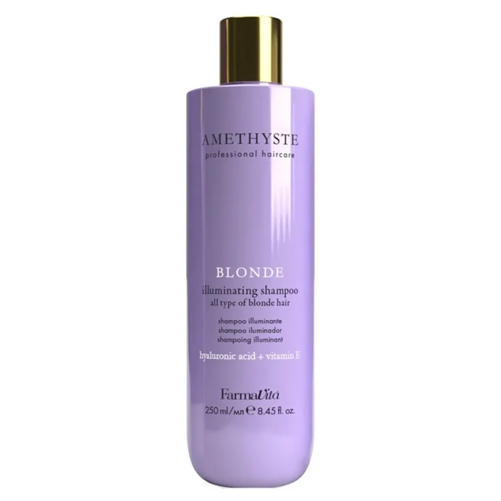 Farmavita Amethyste Blonde Illuminating Shampoo rozświetlający szampon do włosów 250ml