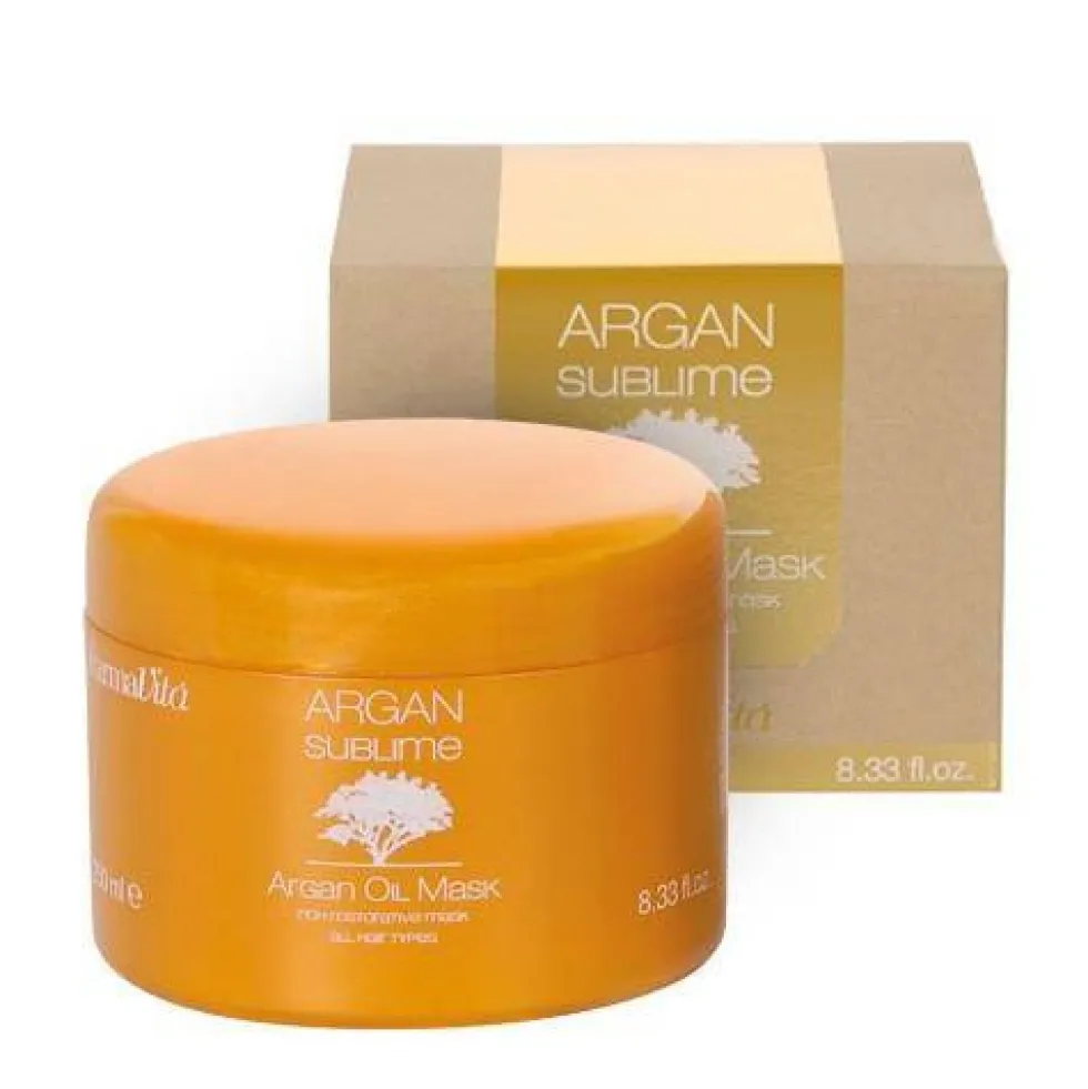 Farmavita Argan Sublime Mask bogata maska regenerująca z olejkiem arganowym 250ml