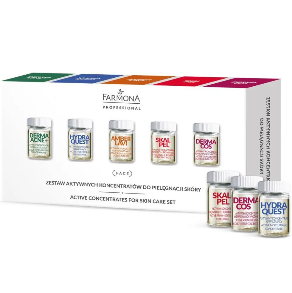 Farmona Professional Zestaw aktywnych koncentratów do pielęgnacji twarzy 10x5ml