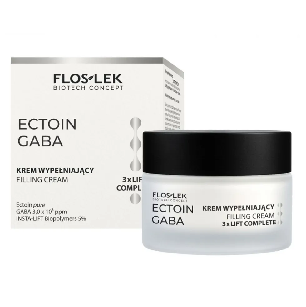 Floslek Ectoin Gaba krem wypełniający do twarzy 50ml