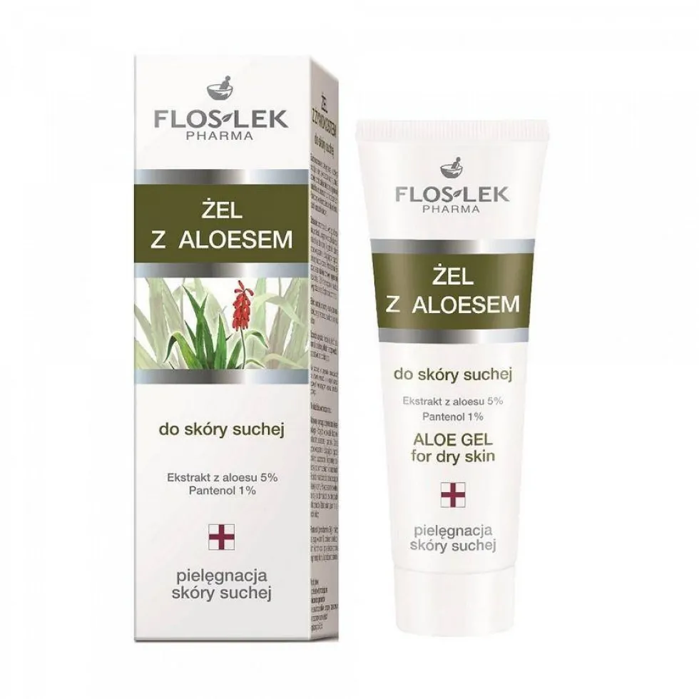 Floslek Żel z aloesem do suchej skóry 200ml