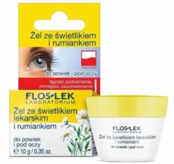 Floslek Żel ze świetlikiem lekarskim i rumiankiem do powiek i pod oczy 10g