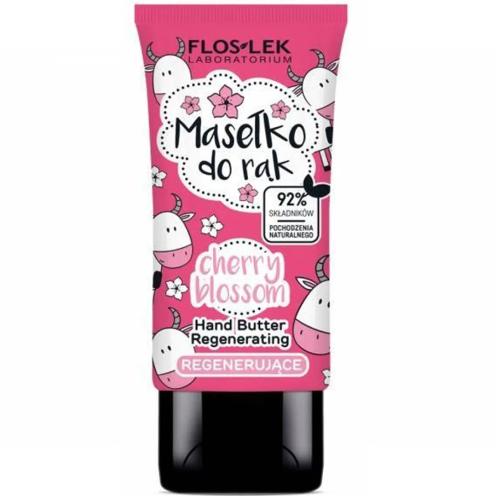 Floslek Hand Care masełko do rąk regenerujące Cherry Bloosom 50ml