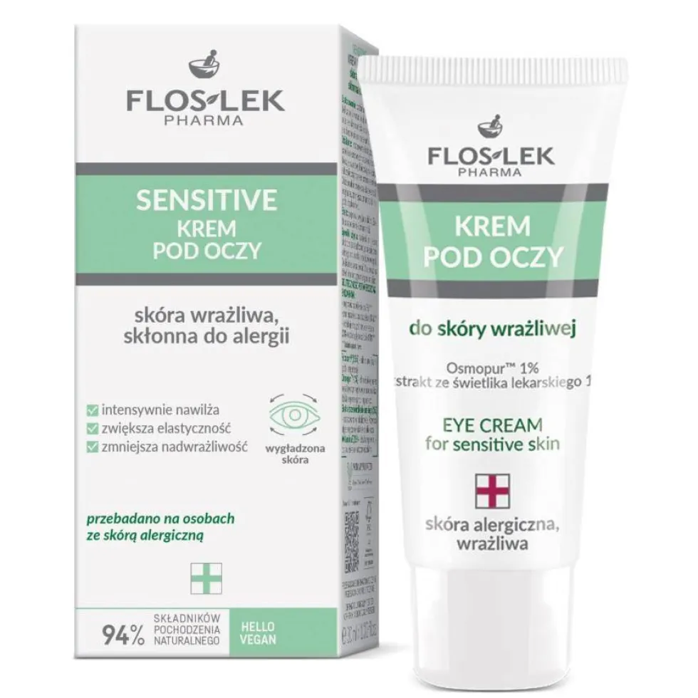 Floslek Sensitive krem pod oczy do skóry wrażliwej 30ml