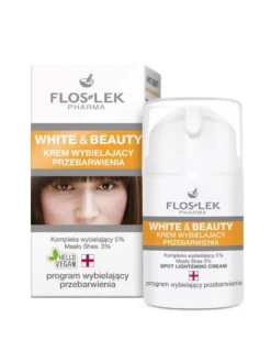 Floslek White & Beauty krem wybielający przebarwienia 50ml