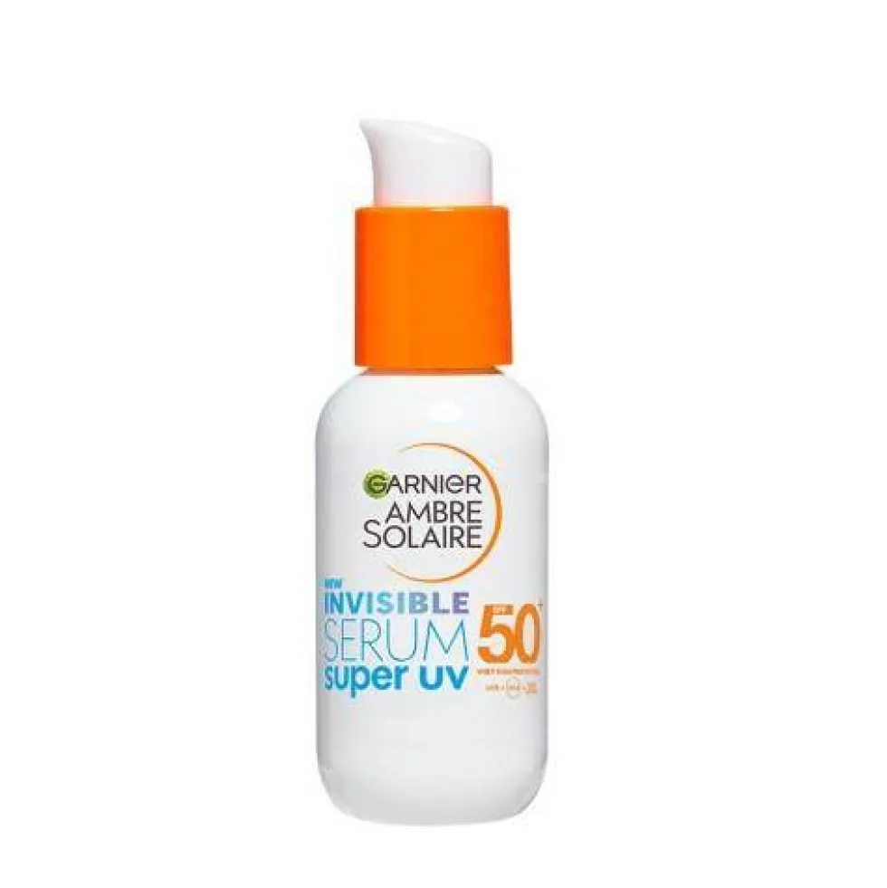 Garnier Ambre Solaire Invisible Super UV serum ochronne do twarzy SPF50+ 30ml