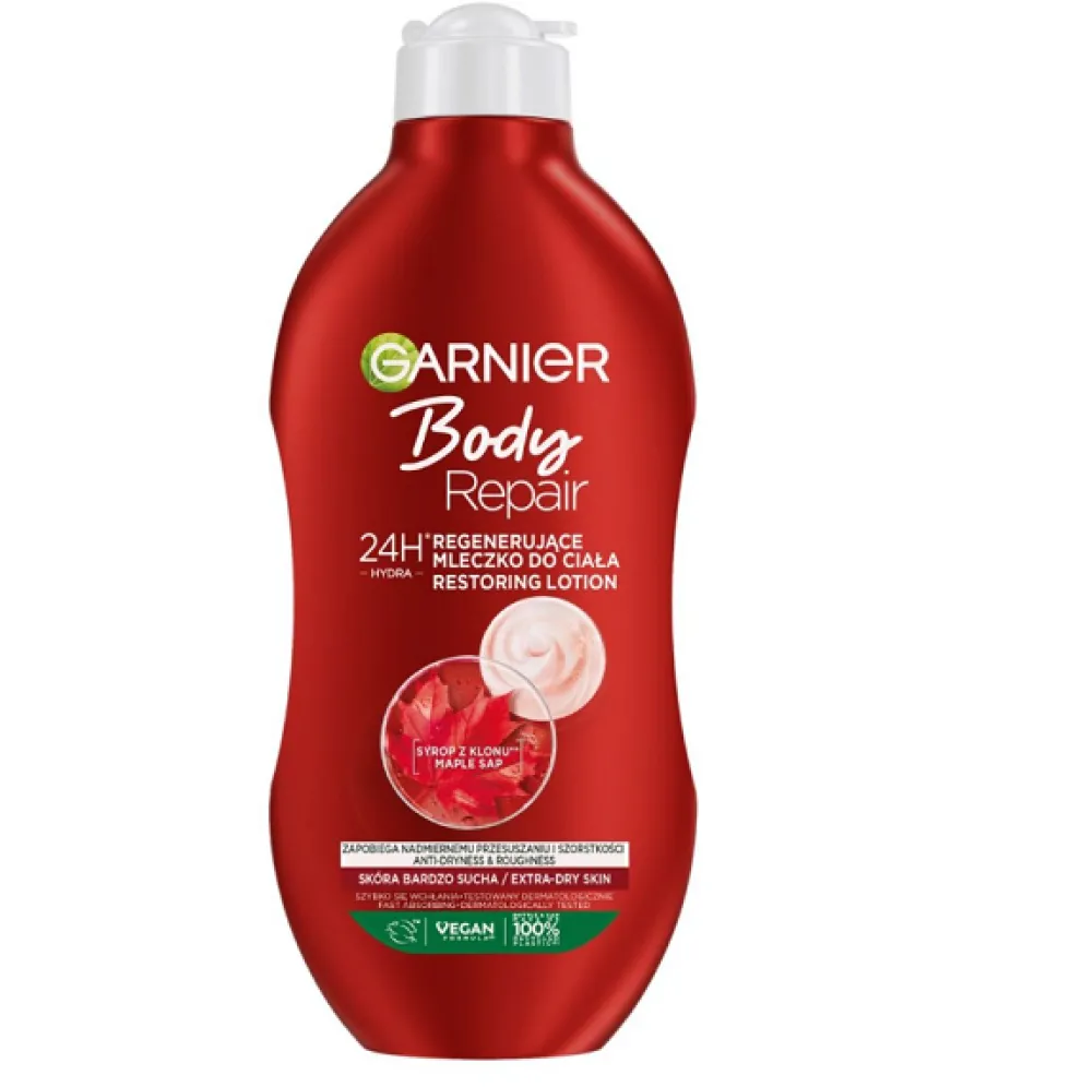 Garnier Body Intensywna Pielęgnacja regenerujące mleczko do ciała 400ml