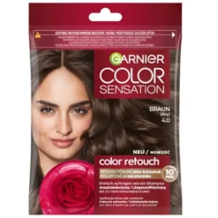 Garnier Color Sensation Color Retouch szampon koloryzujący 4.0 Brąz