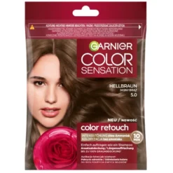 Garnier Color Sensation Color Retouch szampon koloryzujący 5.0 Jasny Brąz