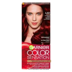 Garnier Color Sensation krem koloryzujący do włosów 4.60 Intensywna Ciemna Czerwień