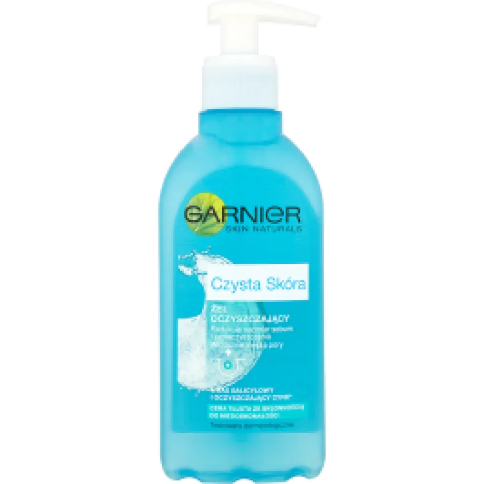 Garnier Czysta Skóra żel oczyszczający przeciw niedoskonałościom z kwasem salicylowym 200ml