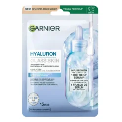 Garnier Hyaluron Glass Skin żelowa maska na tkaninie 27g