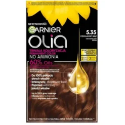 Garnier Olia farba do włosów 5.35 Czekoladowy Brąz