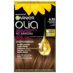 Garnier Olia farba do włosów 6.35 Czekoladowy Jasny Brąz