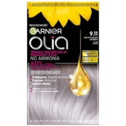 Garnier Olia farba do włosów 9.11 Przydymiony Srebrny