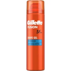 Gillette Fusion nawilżający żel do golenia z masłem kakaowym 200ml