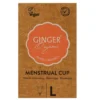 Ginger Organic Menstrual Cup kubeczek menstruacyjny L