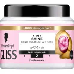 Gliss 4-in-1 Shine maska nadająca blasku 400ml