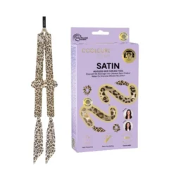 Glov Coolcurl Satin wałek do kręcenia włosów na zimno Cheetah