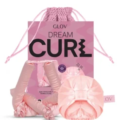 Glov Dream Curl zestaw wałek do stylizacji włosów na zimno 1szt + satynowy czepek 1szt