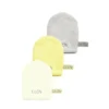 Glov Water-Only Skin zestaw rękawiczek do demakijażu i oczyszczania twarzy Baby Banana + Ivory + Silver Stone 3szt