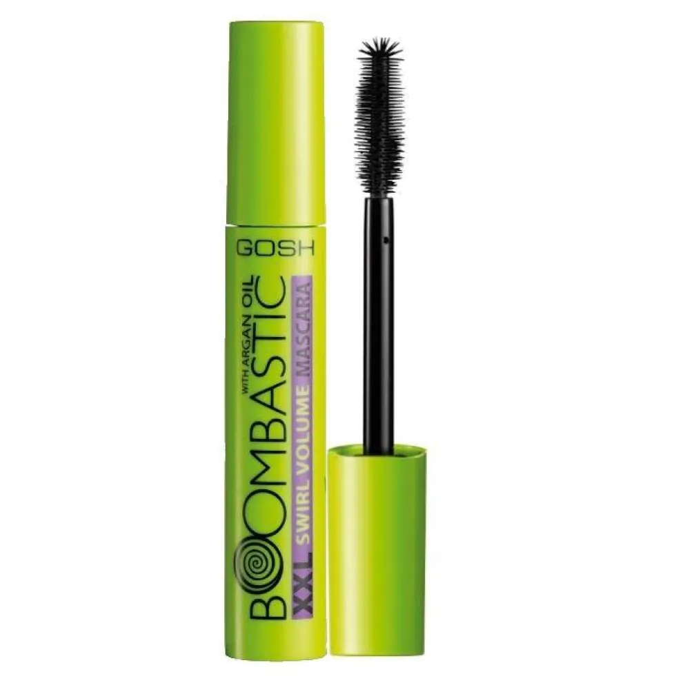 Gosh Boombastic XXL Swirl Volume Mascara pogrubiająco - podkręcający tusz do rzęs 001 Black 13ml