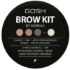 Gosh Brow Kit zestaw do stylizacji brwi 001