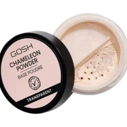 Gosh Chameleon Powder sypki puder do twarzy 001 Transparent 8g
