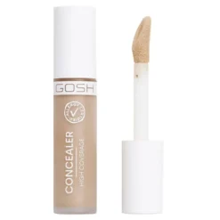 Gosh Concealer High Coverage mocno kryjący korektor z aplikatorem 004 Natural 6ml