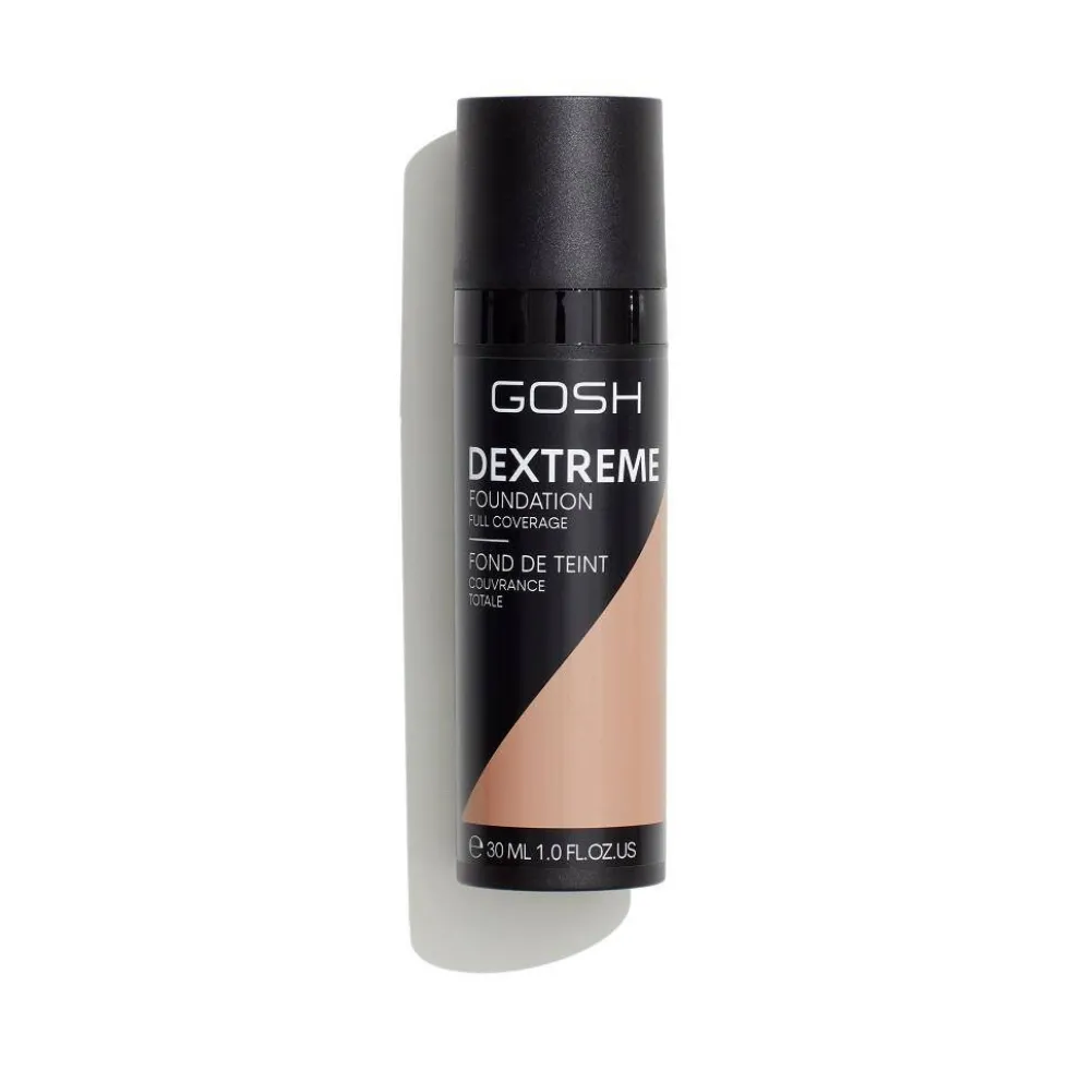 Gosh Dextreme Full Coverage Foundation podkład o pełnym kryciu 004 Natural 30ml