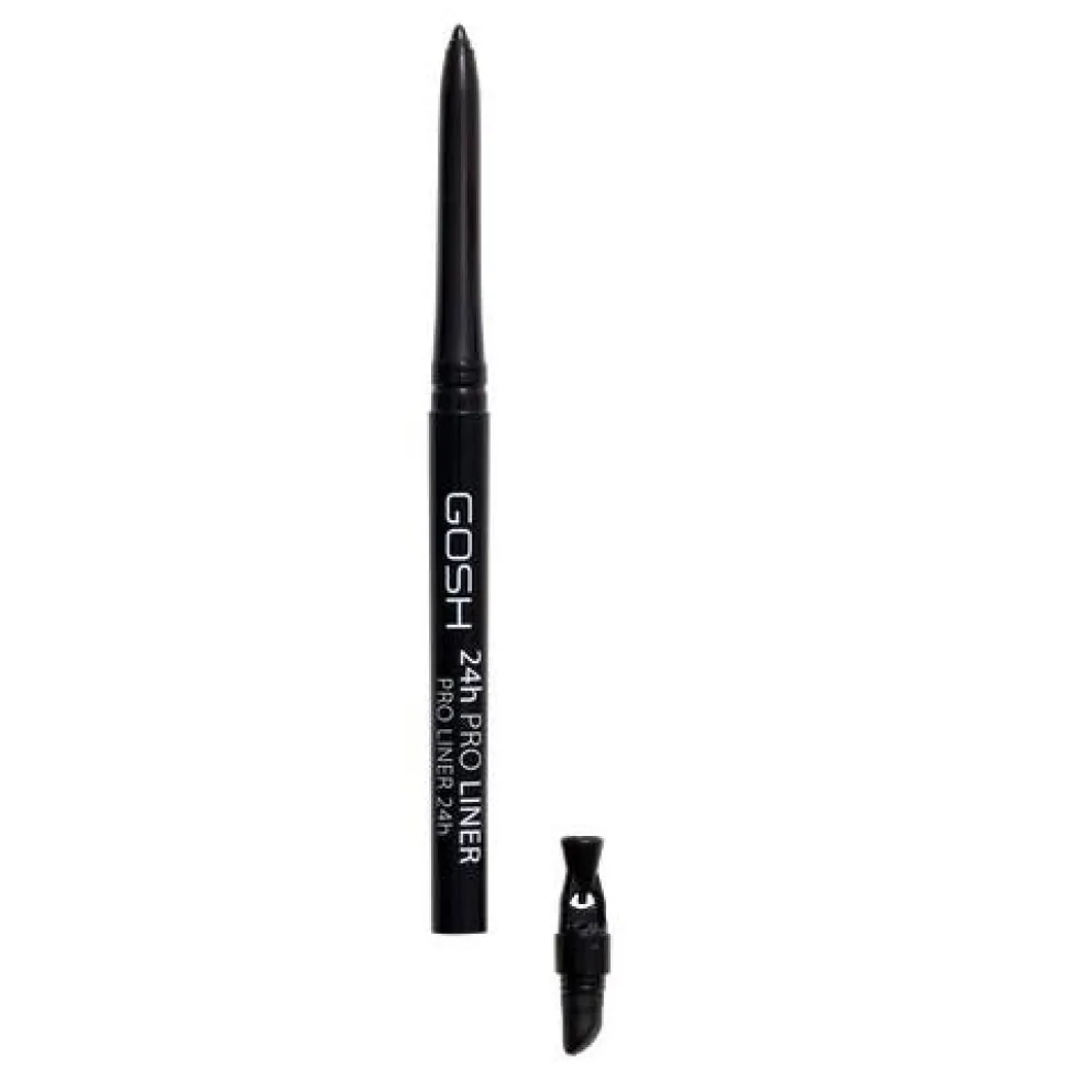 Gosh 24H Pro Liner automatyczny eyeliner do oczu 001 Black 0.35g