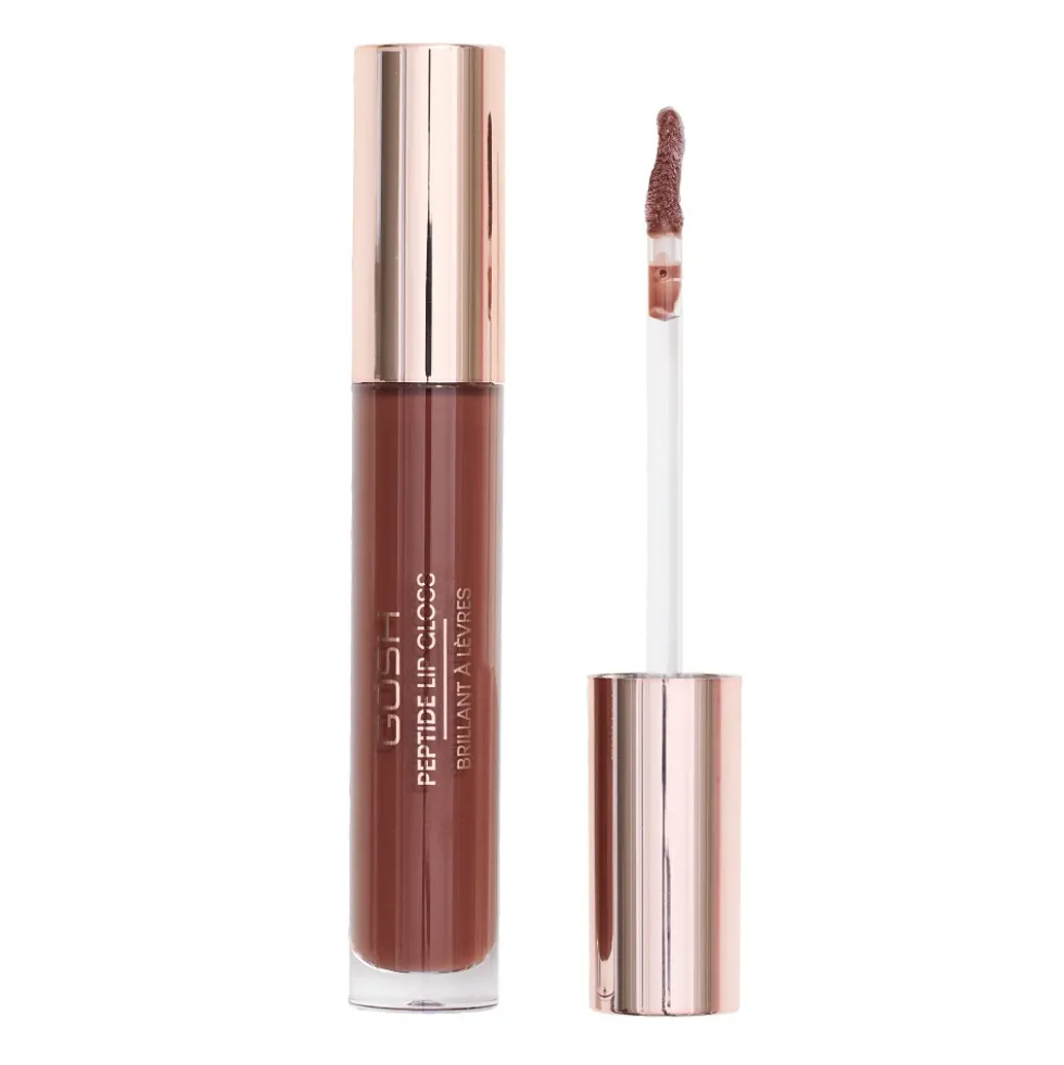 Gosh Peptide Lip Gloss błyszczyk do ust z peptydami 006 Brownie 7ml