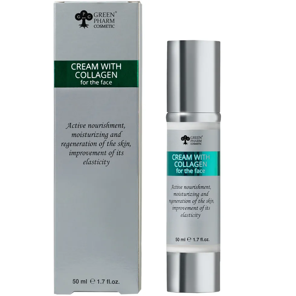 Green Pharm Cosmetic Krem do twarzy z kolagenem 50ml
