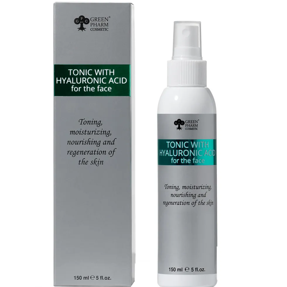 Green Pharm Cosmetic Tonik do twarzy z kwasem hialuronowym 150ml