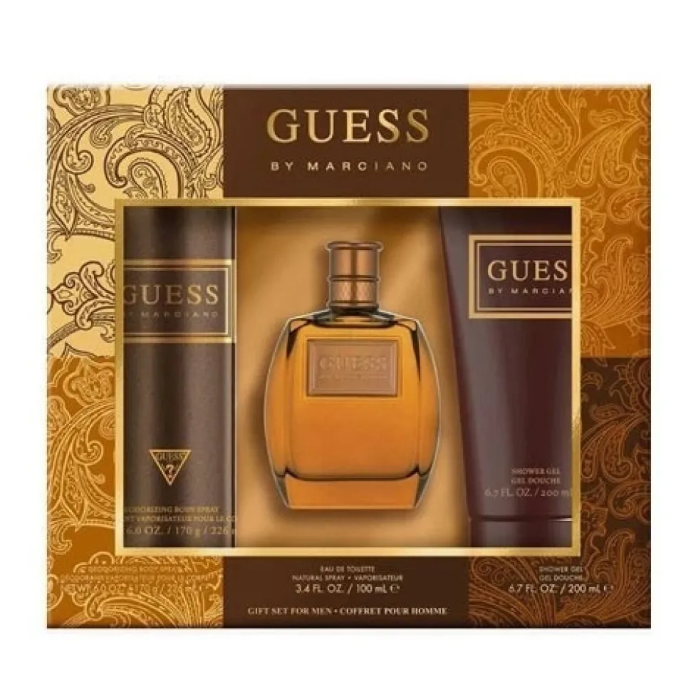 Guess Guess by Marciano zestaw woda toaletowa spray 100ml + żel pod prysznic 200ml + dezodorant spray 226ml