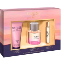 Guess 1981 Los Angeles Women zestaw woda toaletowa spray 100ml + balsam do ciała 200ml + woda perfumowana spray 15ml