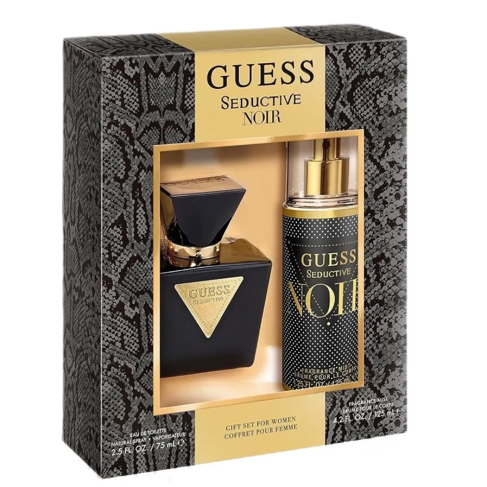 Guess Seductive Noir Women zestaw woda toaletowa spray 75ml + mgiełka do ciała 125ml