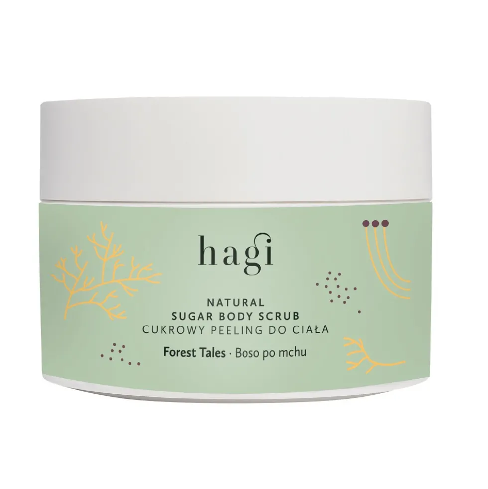 Hagi Cukrowy peeling do ciała Boso Po Mchu 200g