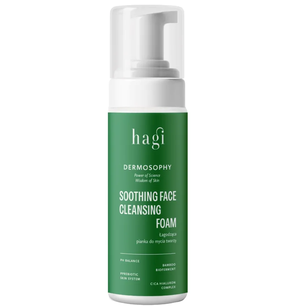 Hagi Dermosophy łagodząca pianka do mycia twarzy 150ml