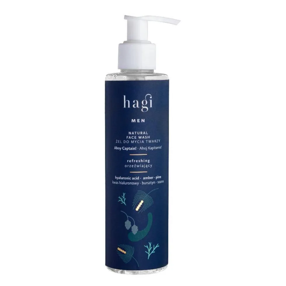 Hagi Żel do mycia twarzy orzeźwiający Ahoj Kapitanie 200ml