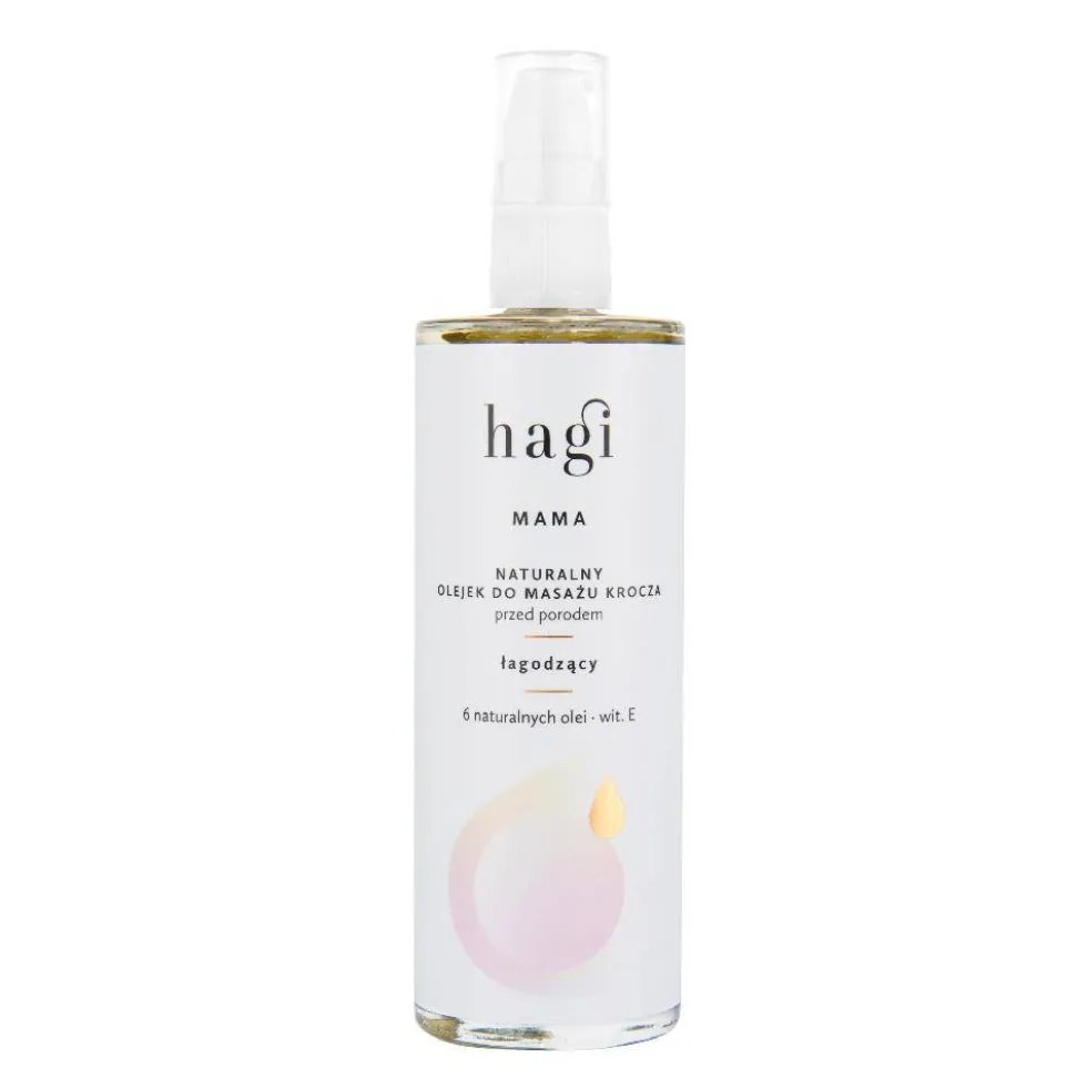 Hagi Mama naturalny olejek do masażu krocza przed porodem 100ml