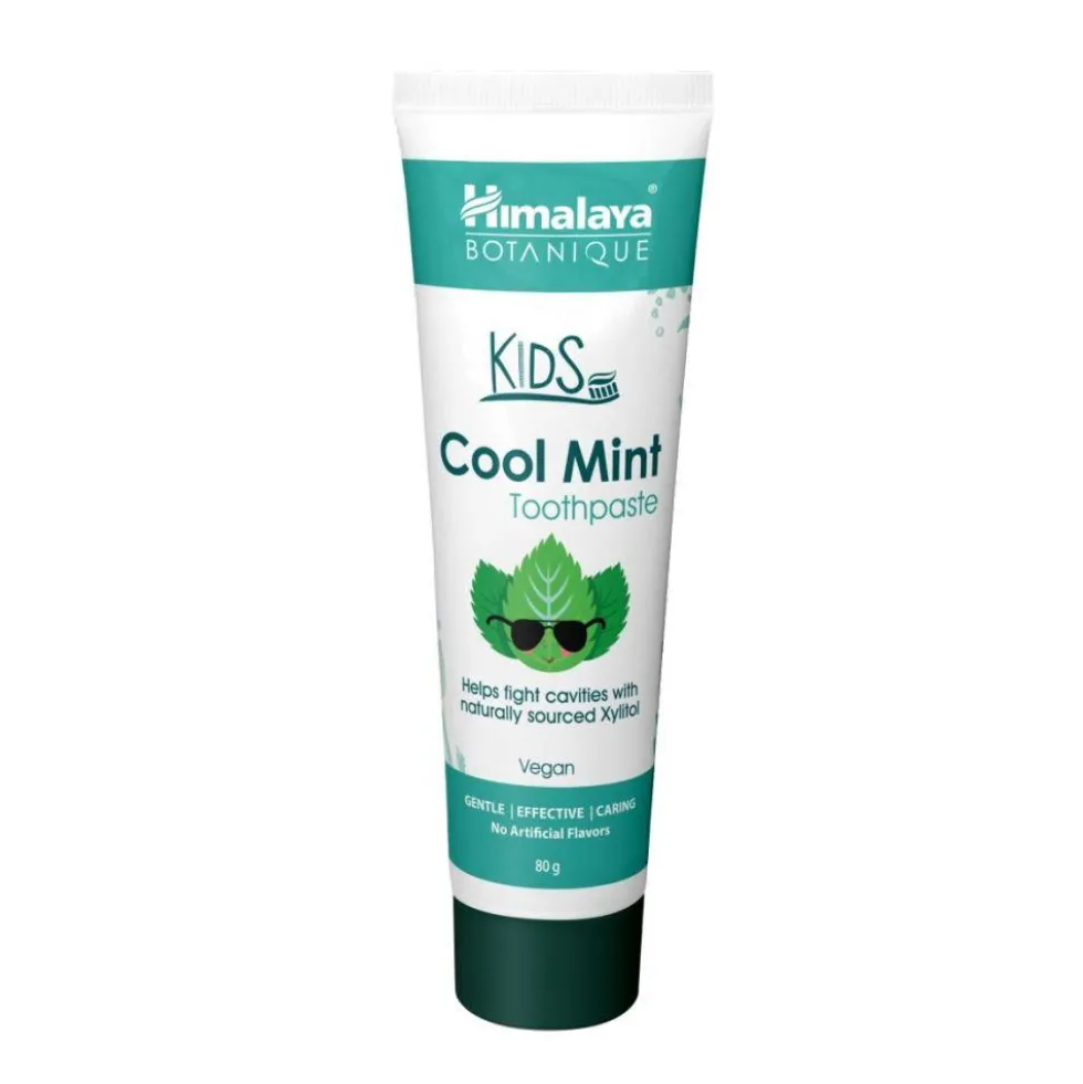Himalaya Botanique Kids pasta do zębów dla dzieci Cool Mint 80g